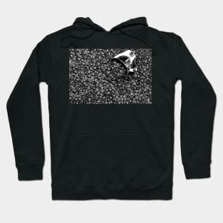 Coffee beans in black and white Hoodie